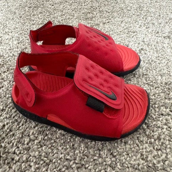 Nike Sunray Baby Adjustable Summer Sandals Boy's Unisex Shoe's Size 5 - Picture 7 of 8
